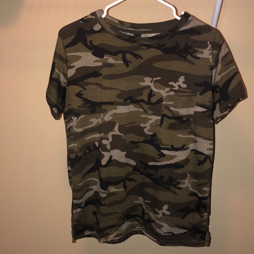 Camouflage tee